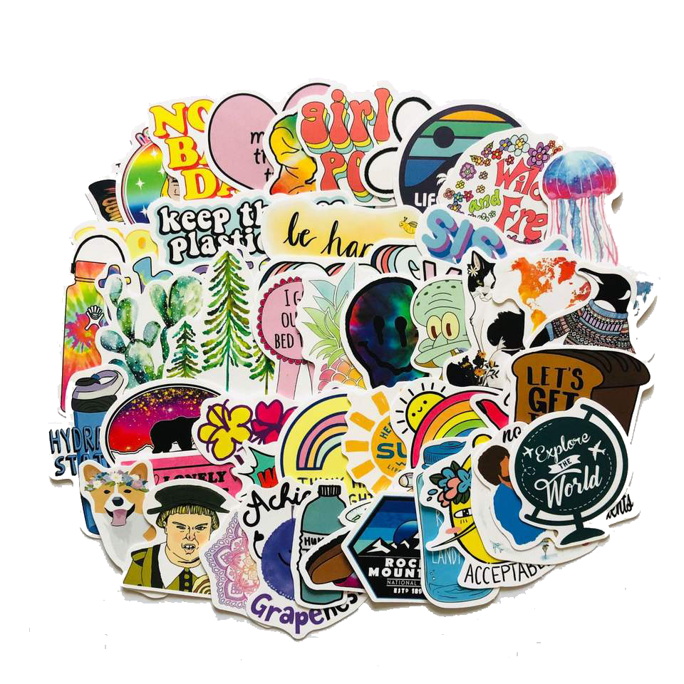 50 Pcs. Sticker Pack