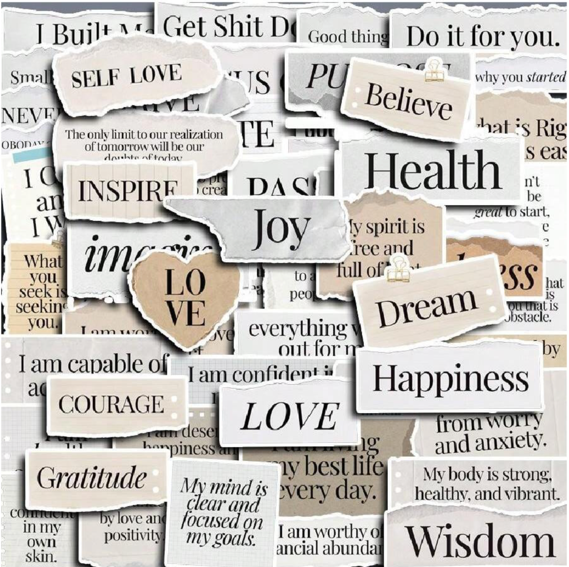 Words that stick - Sticker Pack